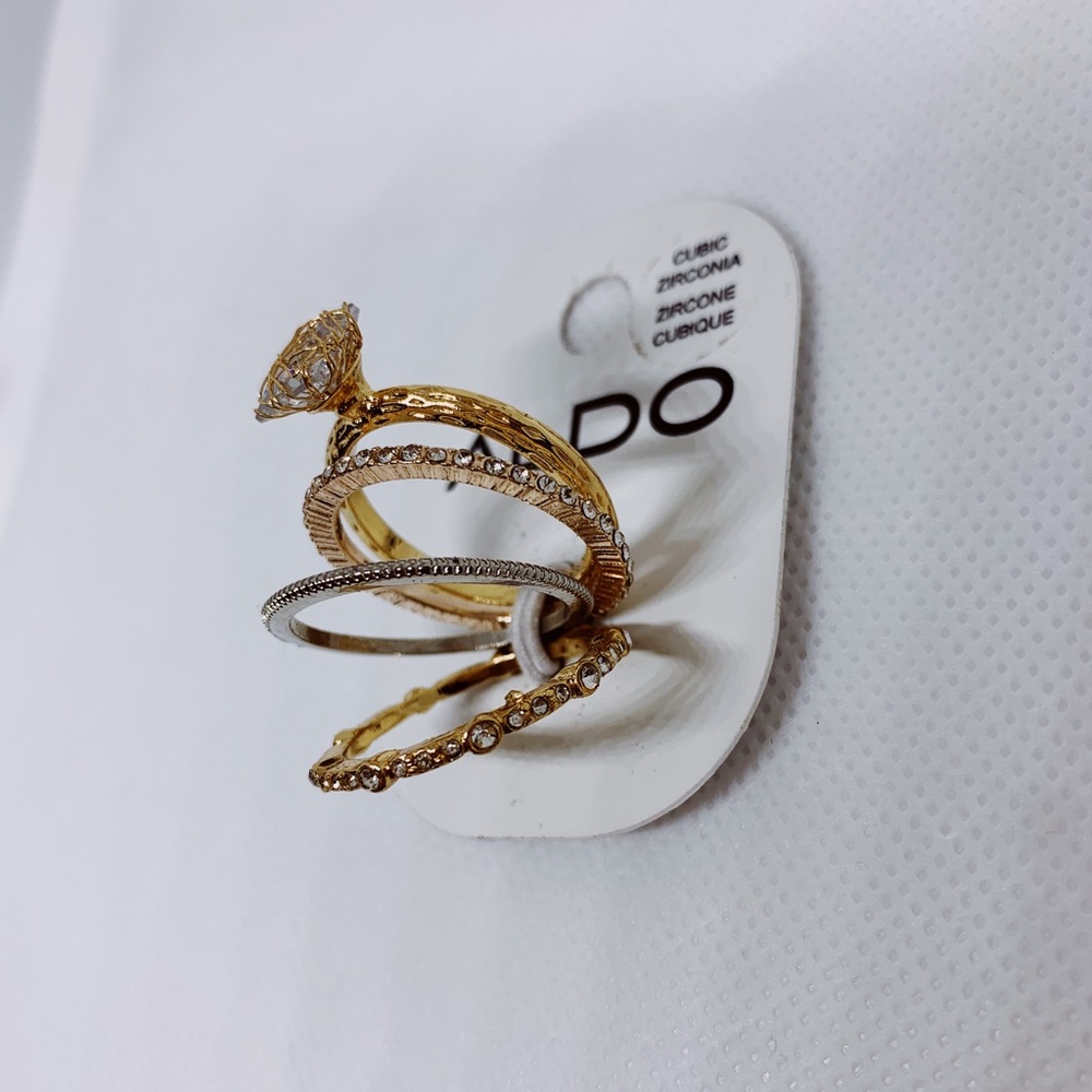 Aldo Stackable Rings - Picture 1 of 4